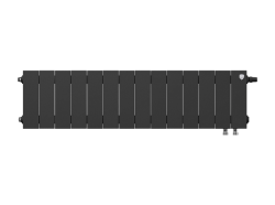 Биметаллический радиатор отопления Royal Thermo PianoForte 200 14 секций Noir Sable VDR