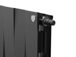 Биметаллический радиатор отопления Royal Thermo PianoForte 200 14 секций Noir Sable VDR