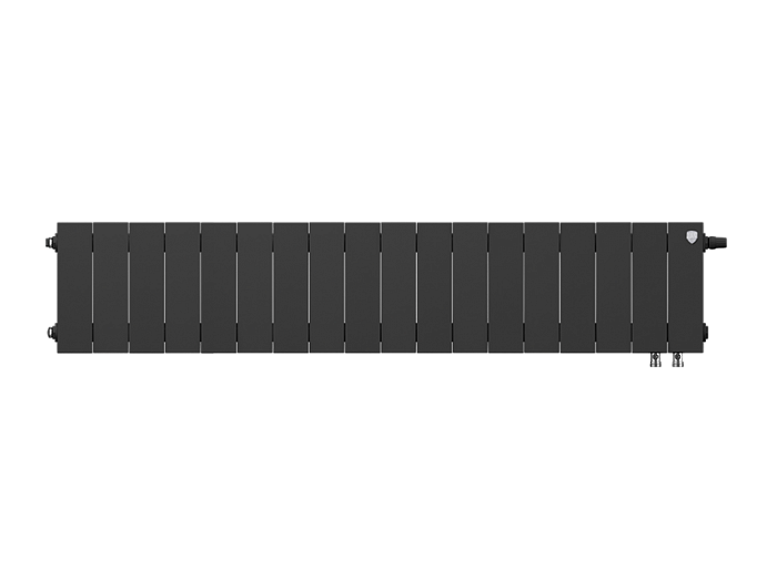 Биметаллический радиатор отопления Royal Thermo PianoForte 200 18 секций Noir Sable VDR