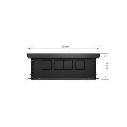 Внутрипольный конвектор Royal Thermo Atrium 110/300/2100-DG-U-LB