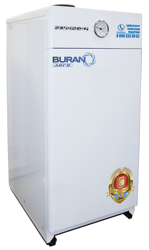 Напольный газовый котел Buran АОГВ-17.4