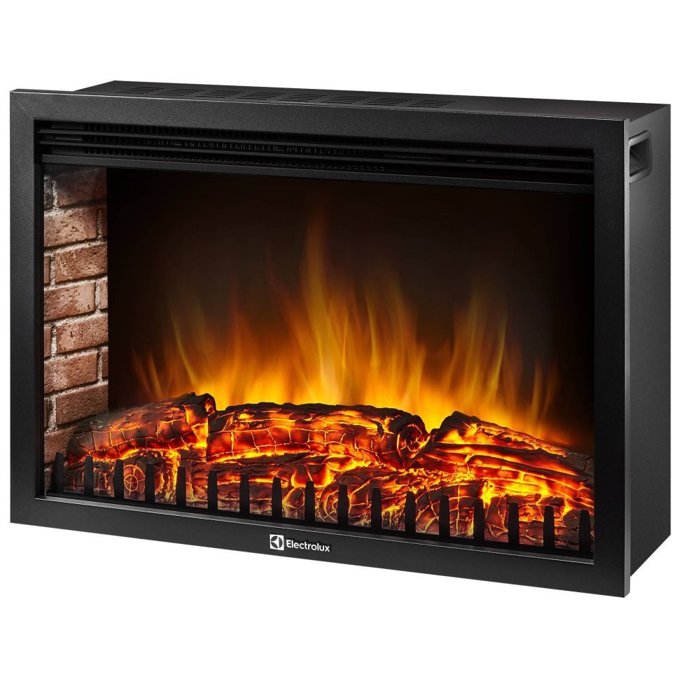 Каминокомплект Firelight Loft 30 с очагом Electrolux EFP/P-3020LS камень белый/белая эмаль