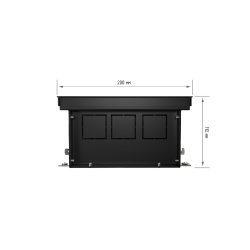 Внутрипольный конвектор Royal Thermo Atrium 110/200/2500-DG-U-NA