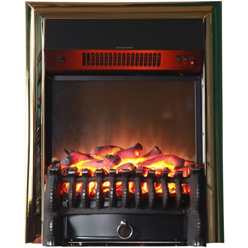 Каминокомплект Interflame Экстер М махагон с очагом Fobos FX M Brass