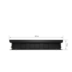 Внутрипольный конвектор Royal Thermo Atrium 75/400/1500-DG-U-DB