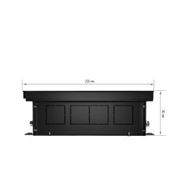 Внутрипольный конвектор Royal Thermo Atrium 90/250/2100-DG-U-DB