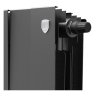 Биметаллический радиатор отопления Royal Thermo PianoForte 500 VDR80 4 секции Noir Sable