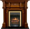 Каминокомплект Royal Flame Oxford с очагом Fobos FX Brass орех