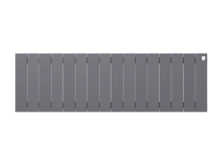Биметаллический радиатор отопления Royal Thermo PianoForte 300 16 секций Silver Satin