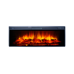 Каминокомплект Interflame Стаффорд темный дуб с очагом FreeSpace 50 LED FX QZ