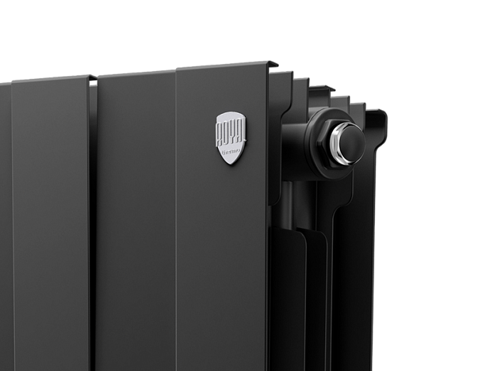 Биметаллический радиатор отопления Royal Thermo PianoForte 300 16 секций Noir Sable