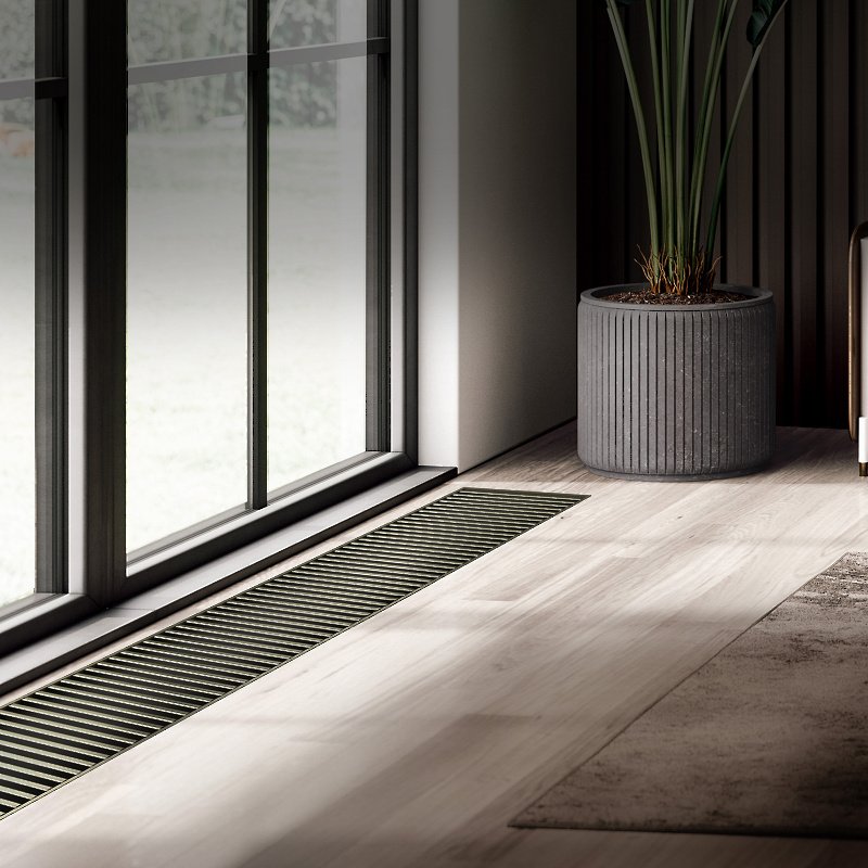 Внутрипольный конвектор Royal Thermo Atrium 150/250/1500-DG-U-AU