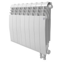 Биметаллический радиатор отопления Royal Thermo BiLiner 350 V 8 секций Bianco Traffico