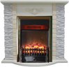 Каминокомплект Interflame Аспен сланец с очагом Fobos FX M Brass