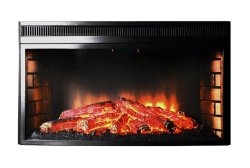 Каминокомплект Interflame Мельбурн с очагом Panoramic 33W LED FX темный дуб