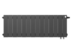 Биметаллический радиатор отопления Royal Thermo PianoForte 300 14 секций Noir Sable VDR