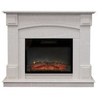 Каминокомплект RealFlame Carolina 25.5/24 WT F714 с очагом Kendal 24
