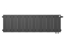 Биметаллический радиатор отопления Royal Thermo PianoForte 300 16 секций Noir Sable VDR