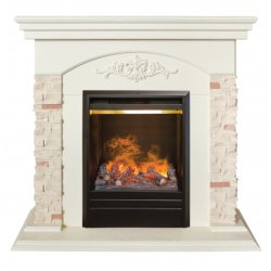 Каминокомплект RealFlame Neapolis WT с очагом 3D Olympic